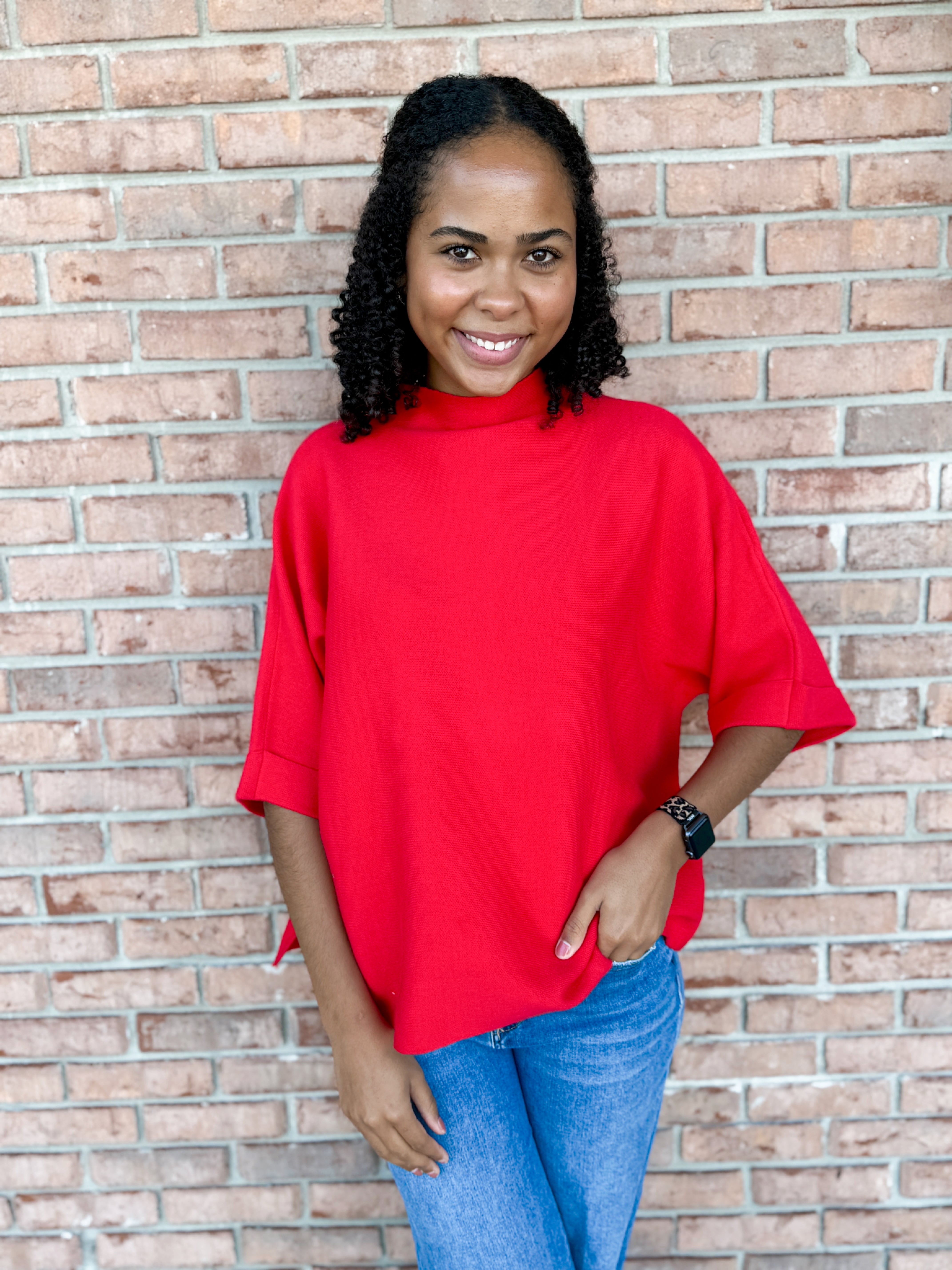 Luxe Layers Mock Neck-130 Dressy Tops & Blouses-Simply Stylish Boutique-Simply Stylish Boutique | Women’s & Kid’s Fashion | Paducah, KY