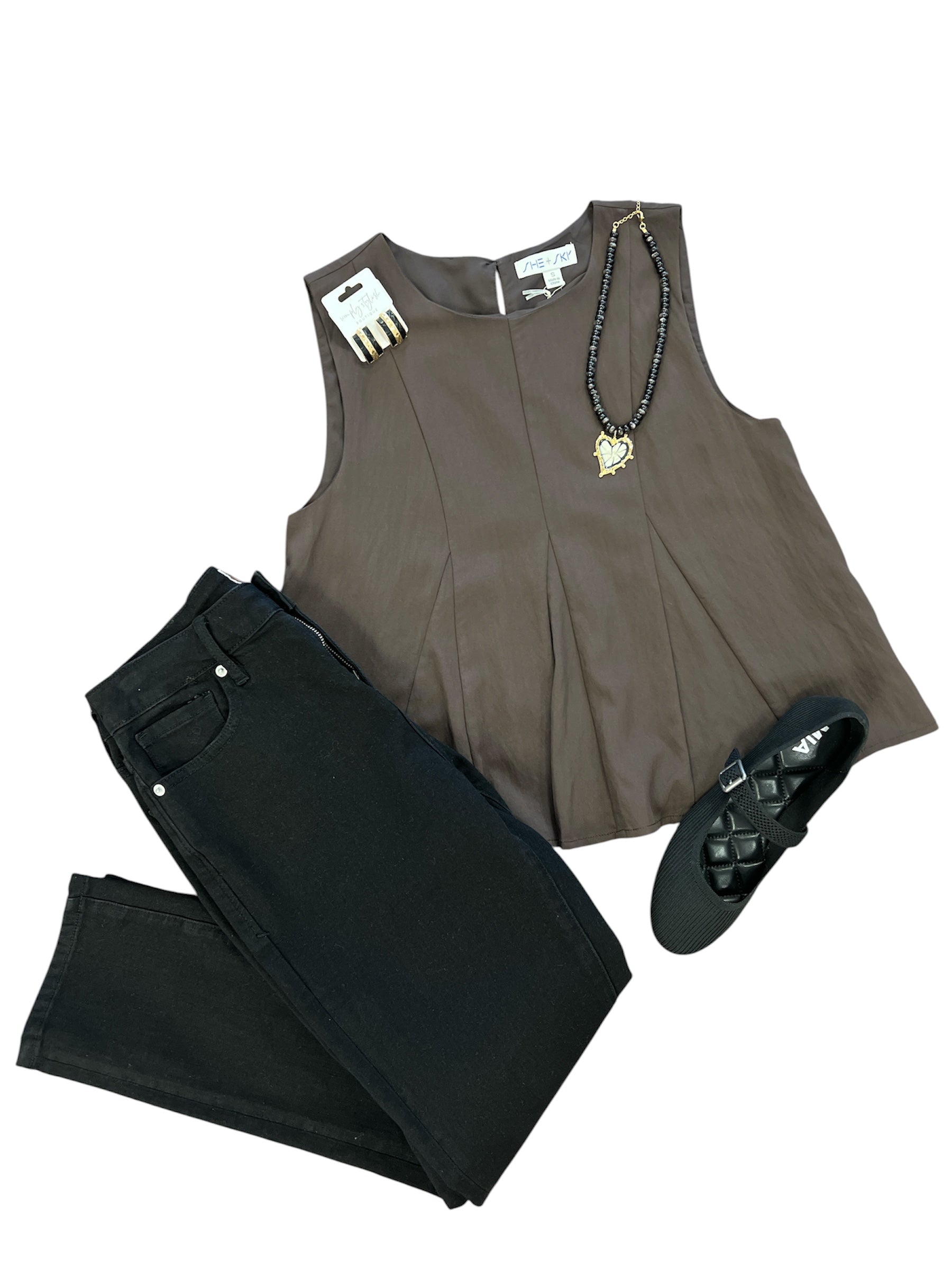 Autumn Air Tank-120 Casual Tops & Tees-Simply Stylish Boutique-Simply Stylish Boutique | Women’s & Kid’s Fashion | Paducah, KY
