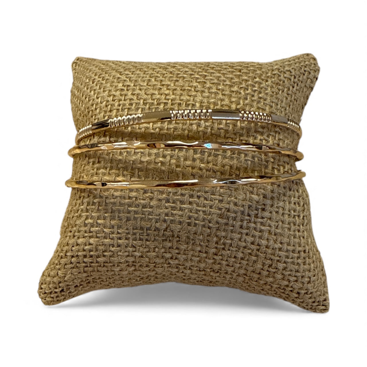 Gold Thin Bangle Set-410 Jewelry-Simply Stylish Boutique-Simply Stylish Boutique | Women’s & Kid’s Fashion | Paducah, KY