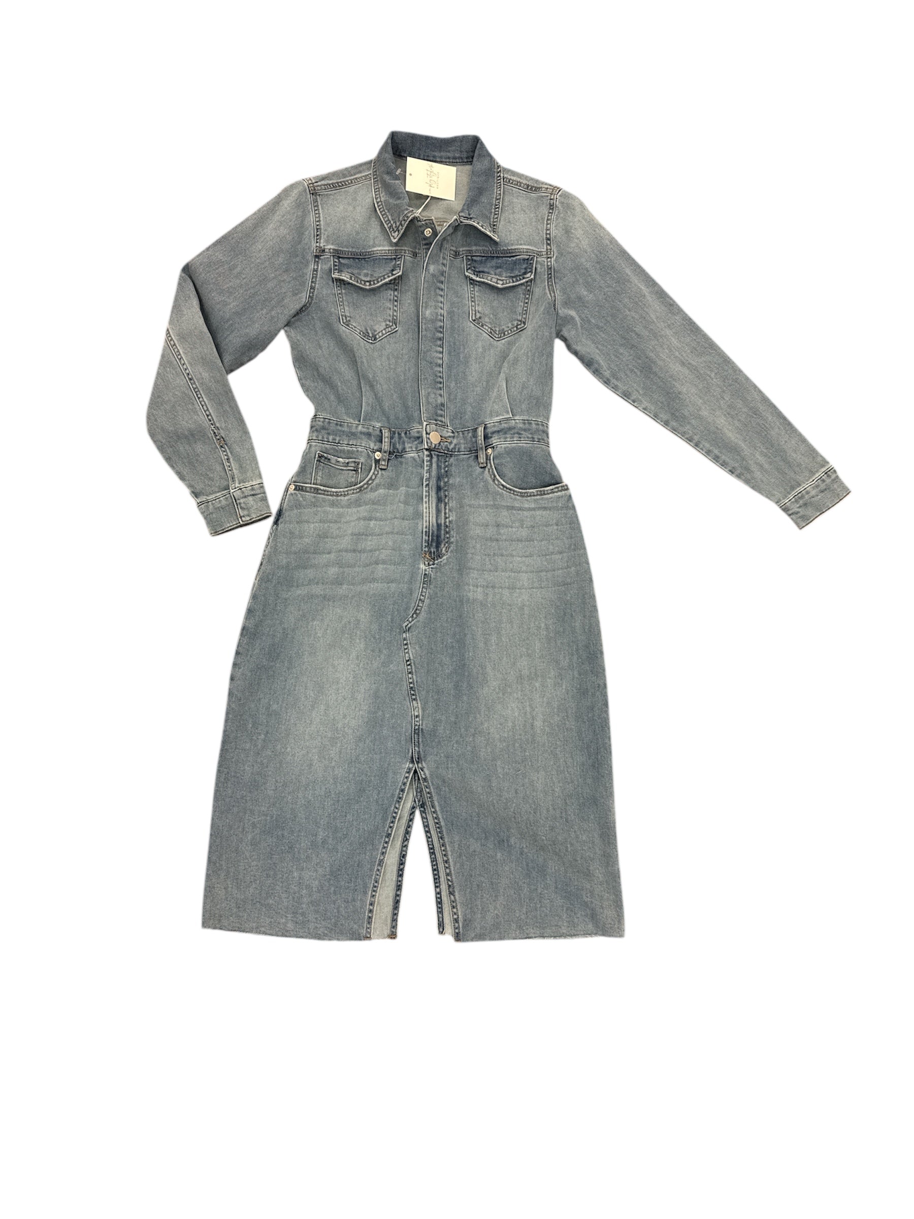 Lulu Denim Dress-310 Dresses-Simply Stylish Boutique-Simply Stylish Boutique | Women’s & Kid’s Fashion | Paducah, KY