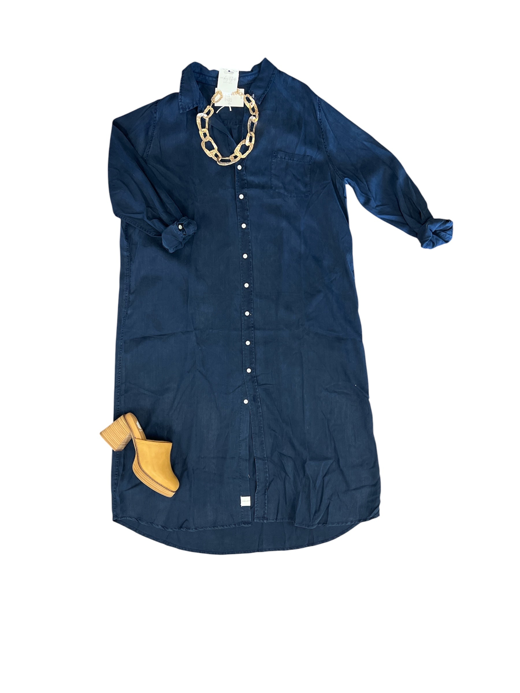 Galina Shirt Dress-310 Dresses-Simply Stylish Boutique-Simply Stylish Boutique | Women’s & Kid’s Fashion | Paducah, KY