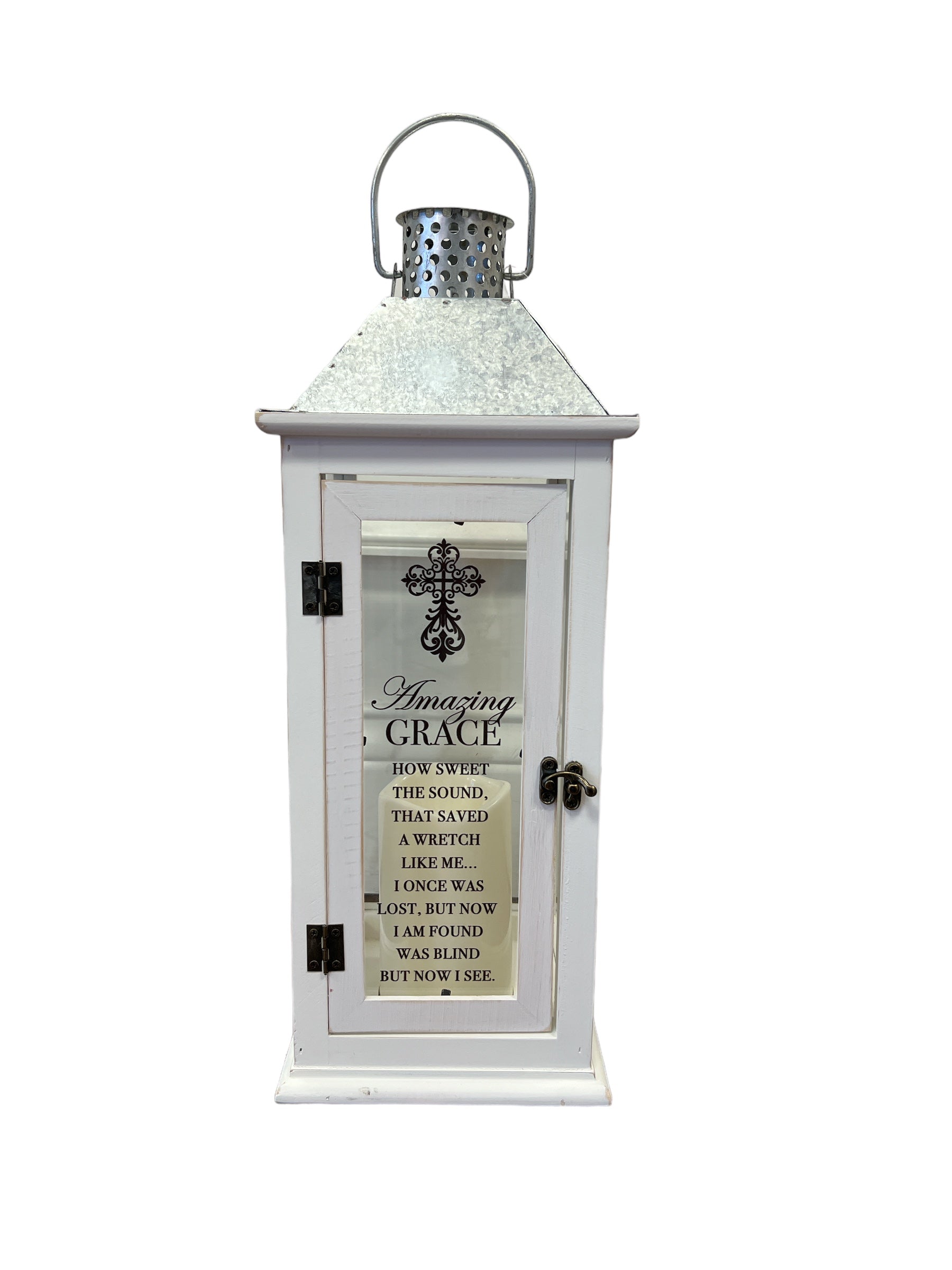 Amazing Grace Lantern-510 General Gifts-Dicksons Cottage Garden-Simply Stylish Boutique | Women’s & Kid’s Fashion | Paducah, KY