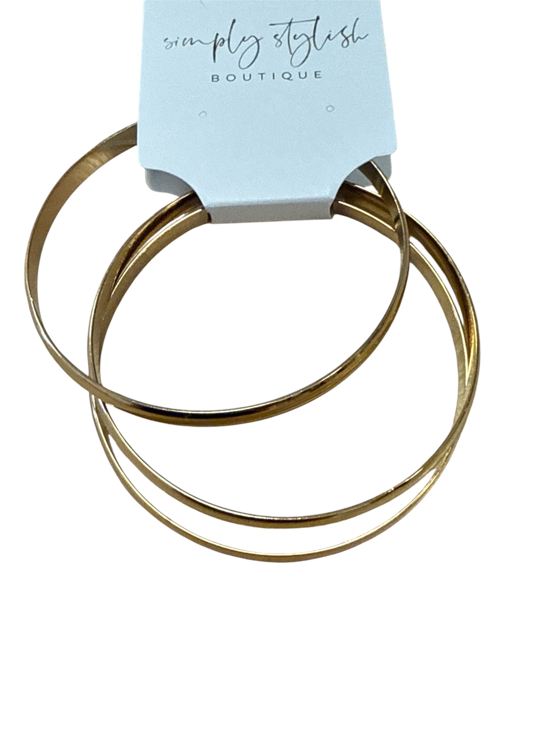 Golden Trinity Bracelet-410 Jewelry-Simply Stylish boutique-Simply Stylish Boutique | Women’s & Kid’s Fashion | Paducah, KY