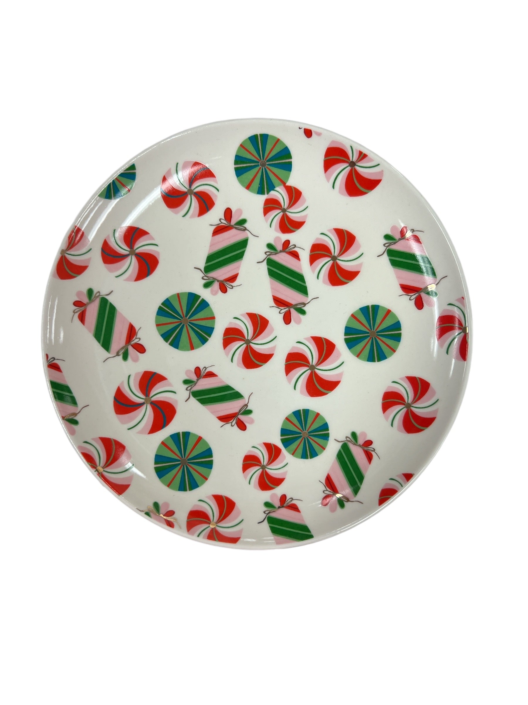 6" Holiday Plate-540 Holiday/Seasonal-Creativeco-op-Simply Stylish Boutique | Women’s & Kid’s Fashion | Paducah, KY