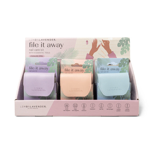 File It Away Nail Care Kit-510 General Gifts-Simply Stylish Boutique-Simply Stylish Boutique | Women’s & Kid’s Fashion | Paducah, KY