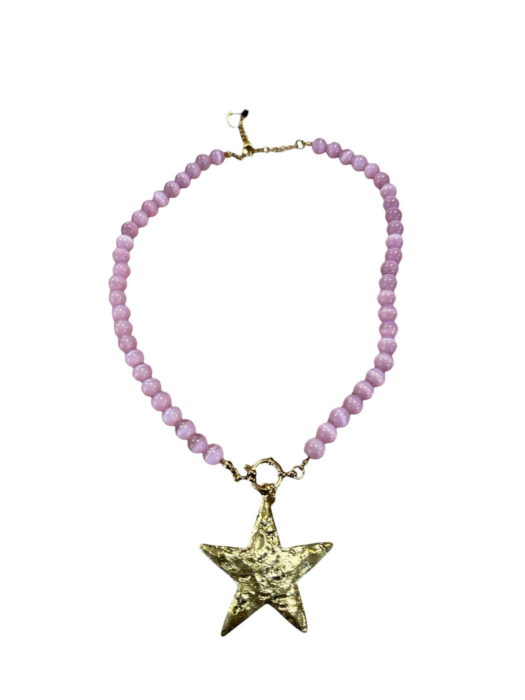 Rosy Star Pendant Necklace-410 Jewelry-Simply Stylish Boutique-Simply Stylish Boutique | Women’s & Kid’s Fashion | Paducah, KY