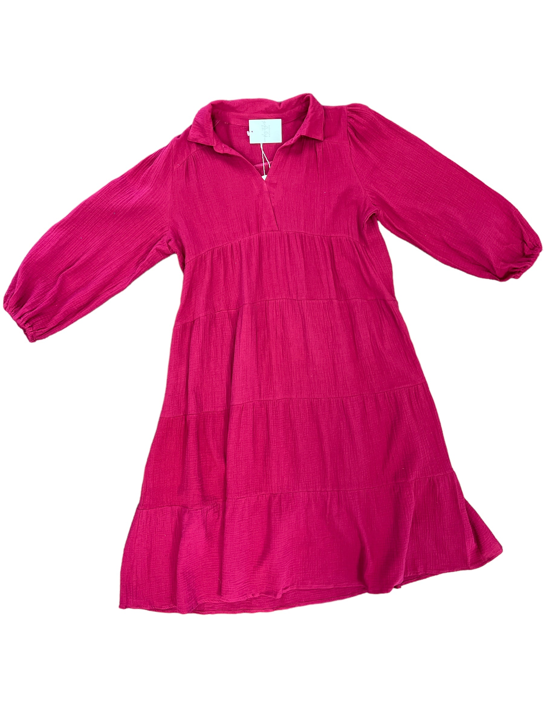 Razzy Raspberry Dress-310 Dresses-Simply Stylish Boutique-Simply Stylish Boutique | Women’s & Kid’s Fashion | Paducah, KY