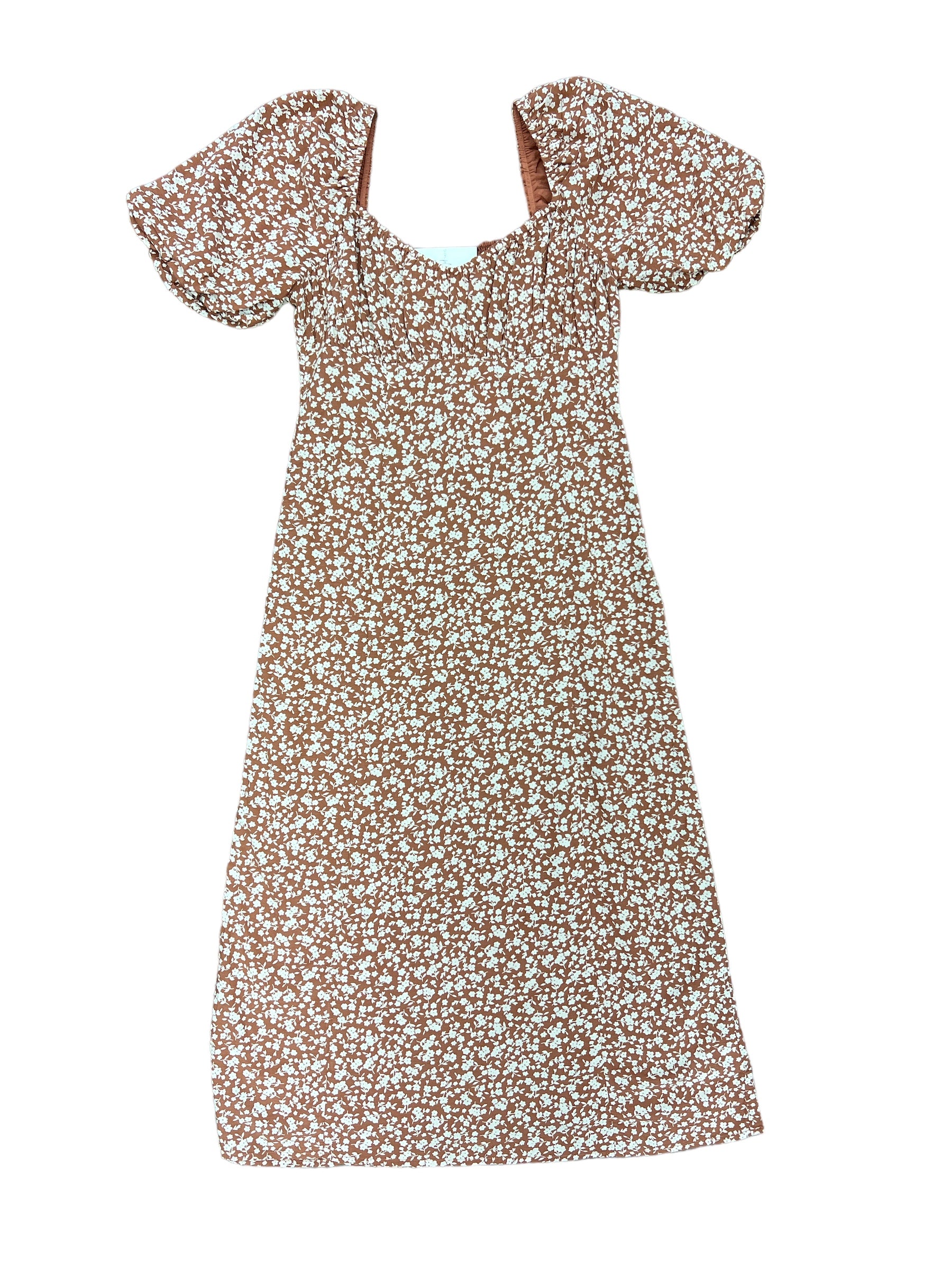Kiera Floral Midi Dress-310 Dresses-Simply Stylish Boutique-Simply Stylish Boutique | Women’s & Kid’s Fashion | Paducah, KY
