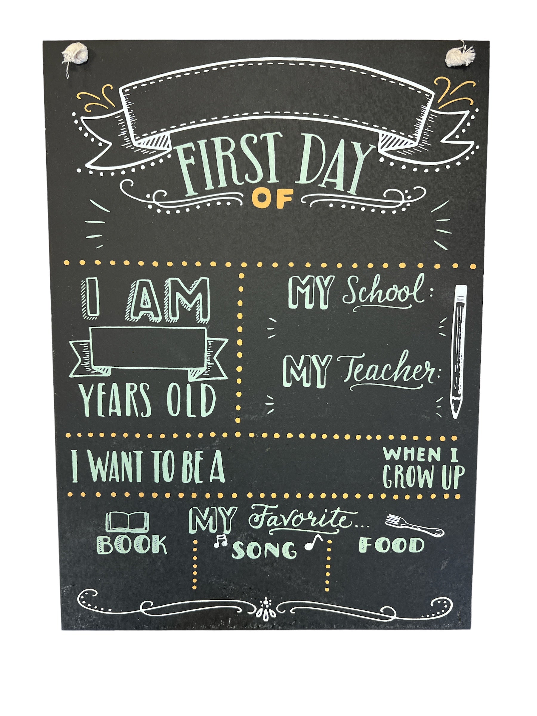 First Day Sign-510 General Gifts-Simply Stylish Boutique-Simply Stylish Boutique | Women’s & Kid’s Fashion | Paducah, KY