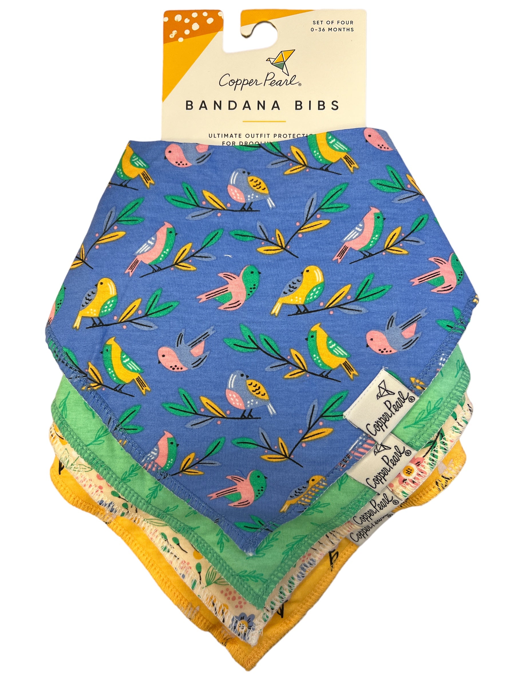 Birdie Bandana Bib Set-520 Baby & Kids Gifts-Simply Stylish Boutique-Simply Stylish Boutique | Women’s & Kid’s Fashion | Paducah, KY
