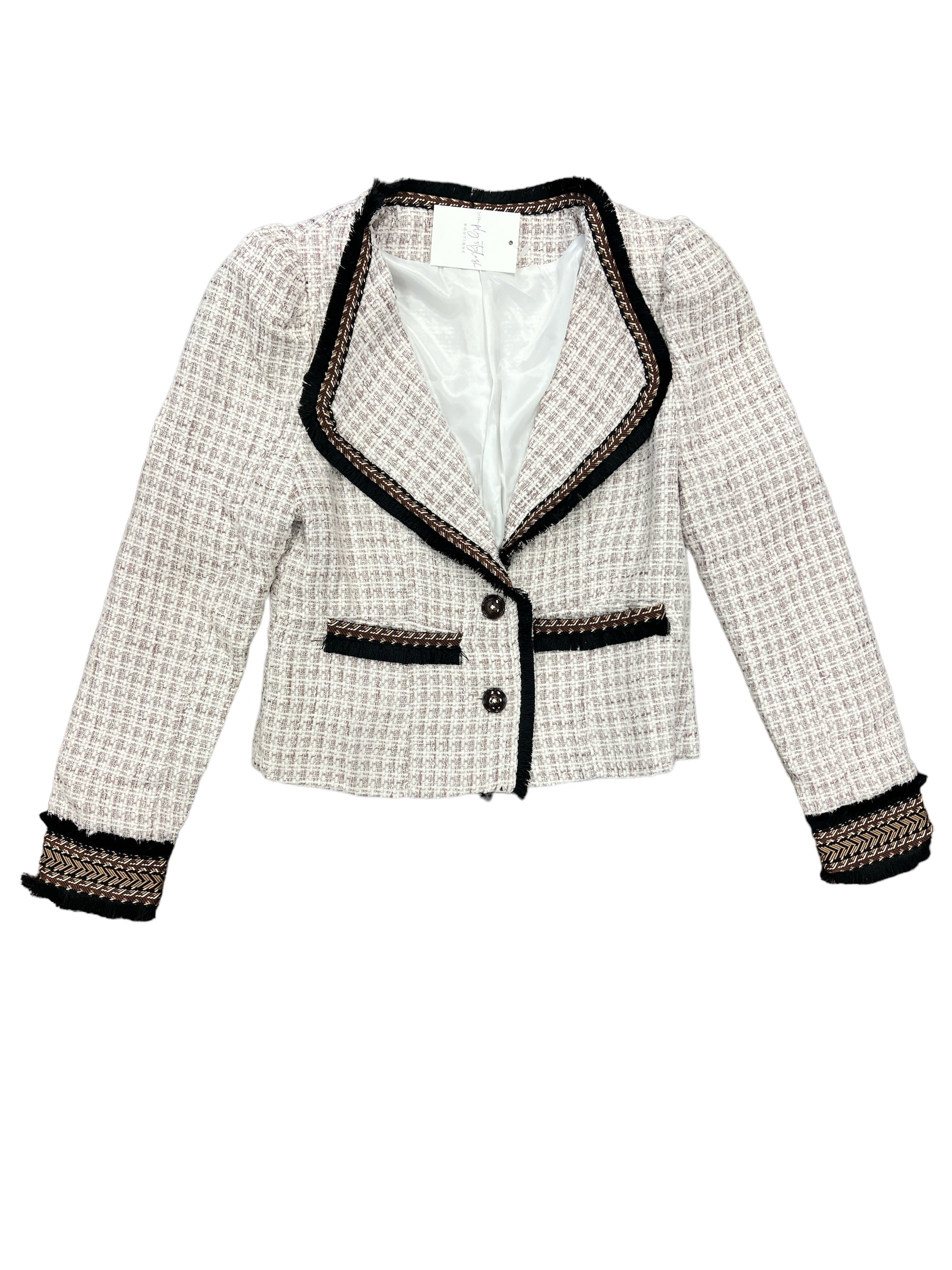 Eva Jacket-150 Jackets, Blazers, & Outerwear-Simply Stylish Boutique-Simply Stylish Boutique | Women’s & Kid’s Fashion | Paducah, KY