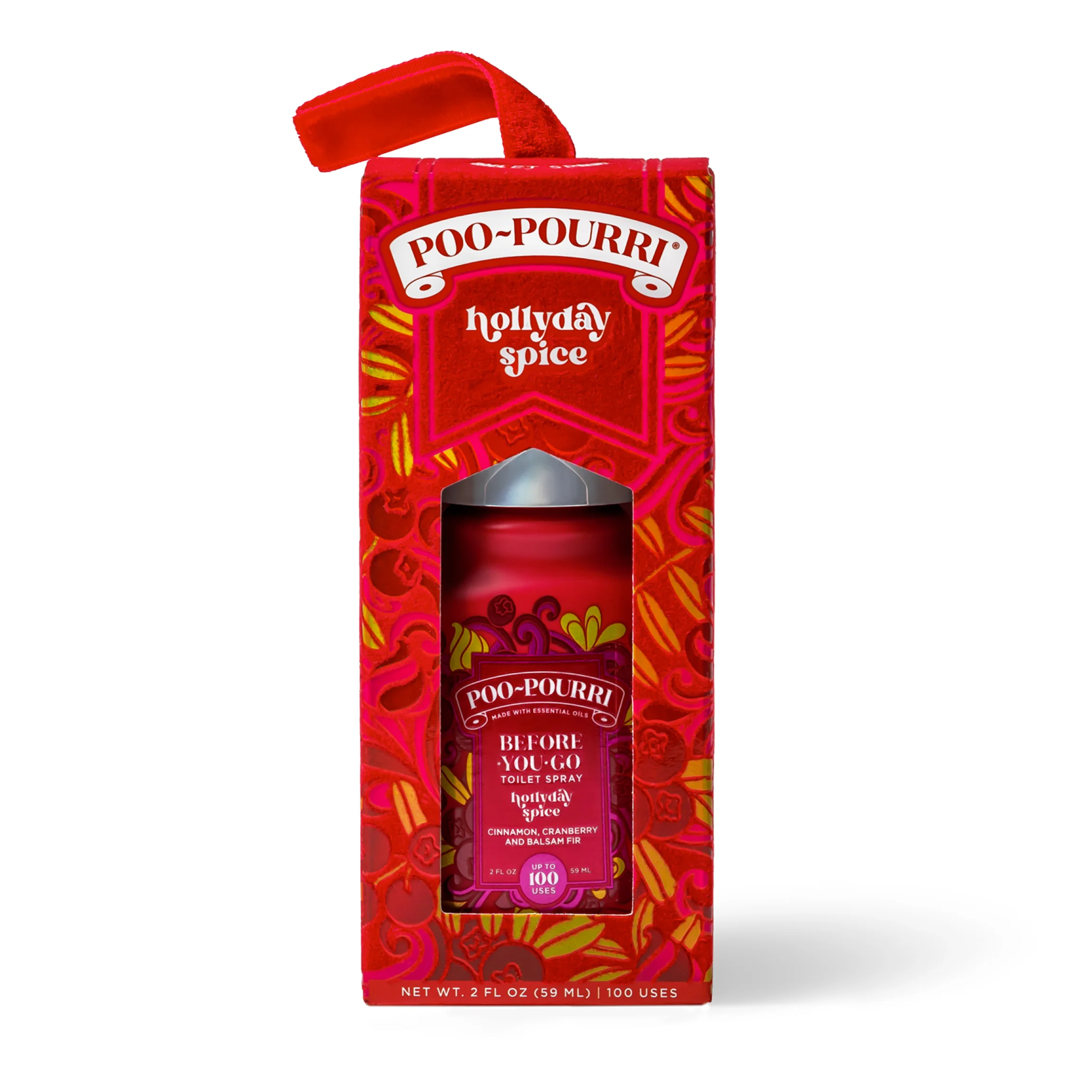 Hollyday Spice Toilet Spray-510 General Gifts-Simply Stylish Boutique-Simply Stylish Boutique | Women’s & Kid’s Fashion | Paducah, KY