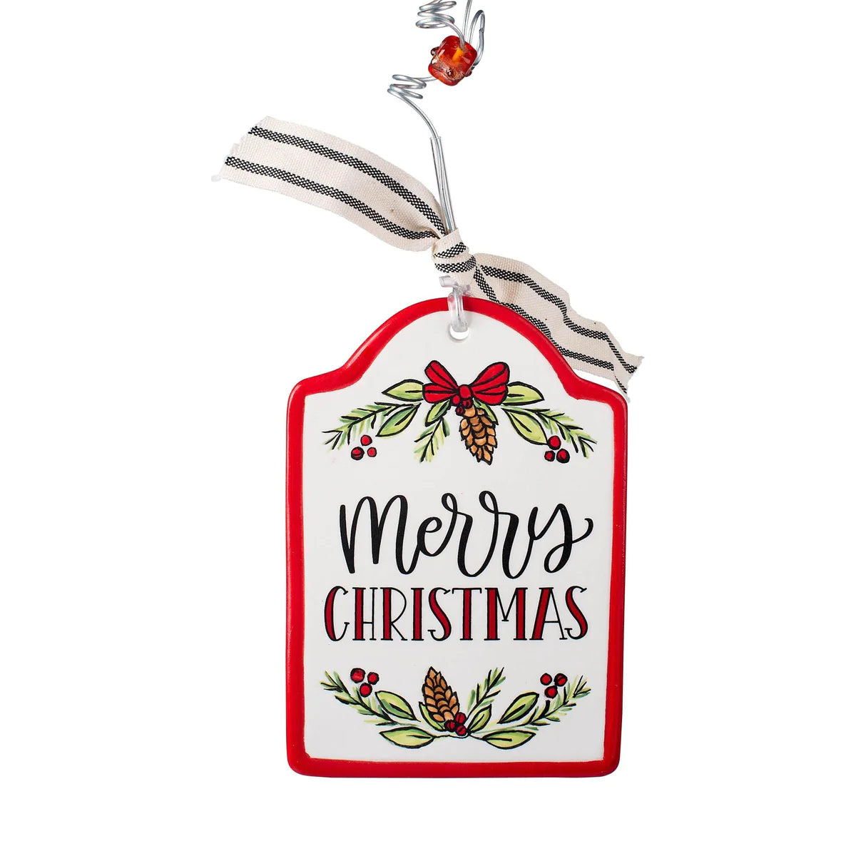 Merry Christmas Ornament-540 Holiday/Seasonal-Simply Stylish Boutique-Simply Stylish Boutique | Women’s & Kid’s Fashion | Paducah, KY