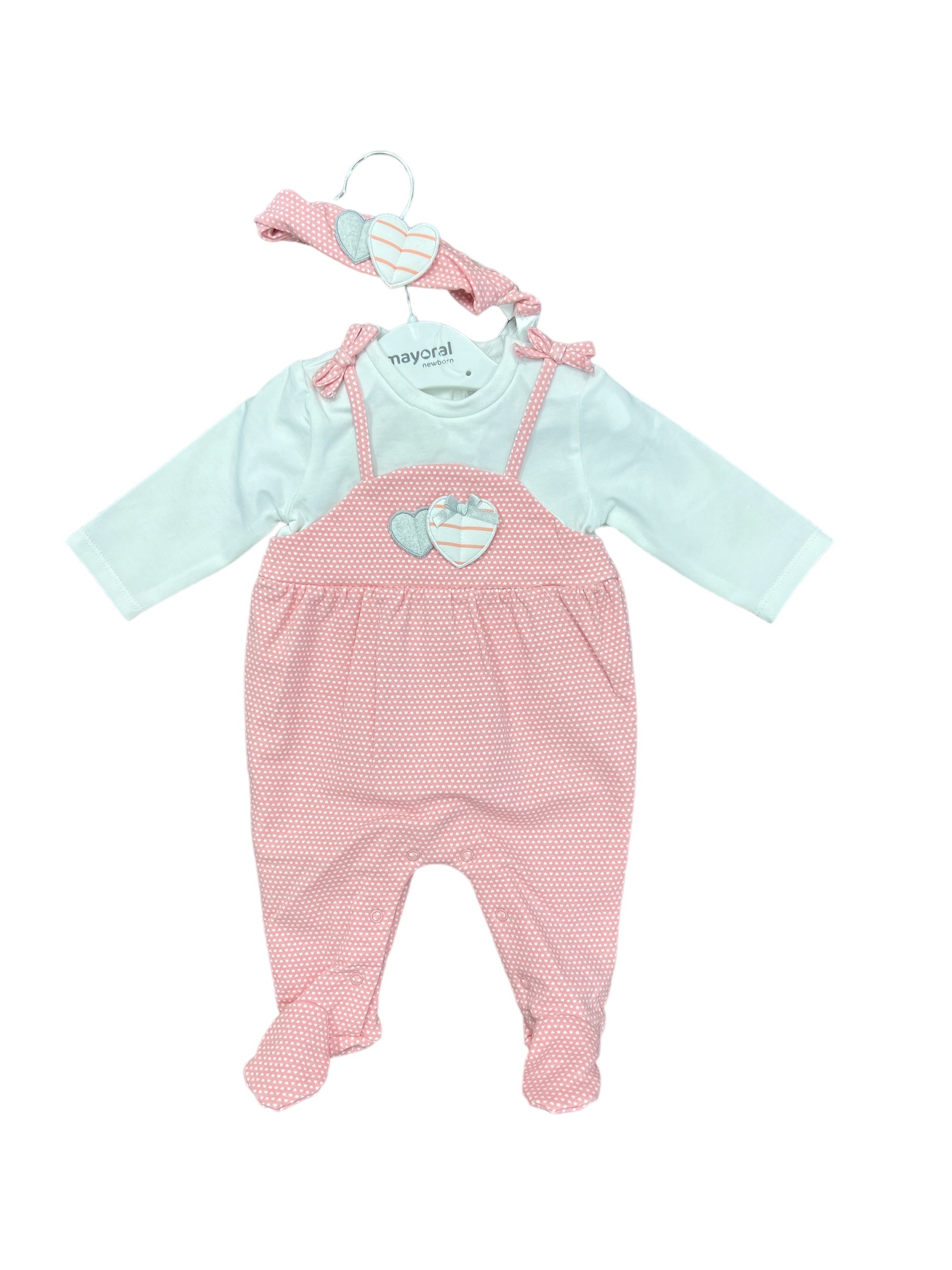 Heart Long Onsie-520 Baby & Kids Gifts-Simply Stylish Boutique-Simply Stylish Boutique | Women’s & Kid’s Fashion | Paducah, KY