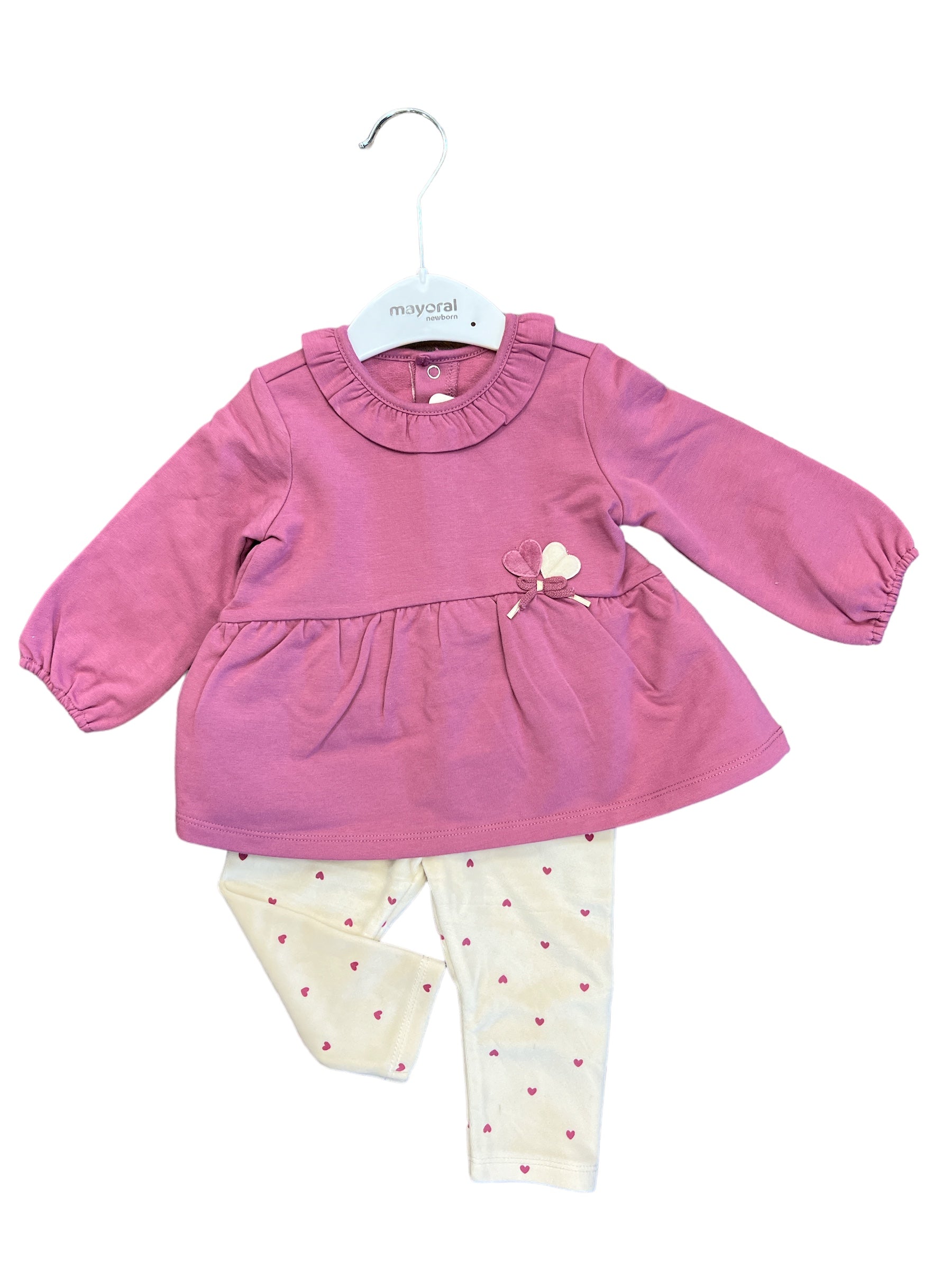 Purple Hearts Legging Set-520 Baby & Kids Gifts-Simply Stylish Boutique-Simply Stylish Boutique | Women’s & Kid’s Fashion | Paducah, KY