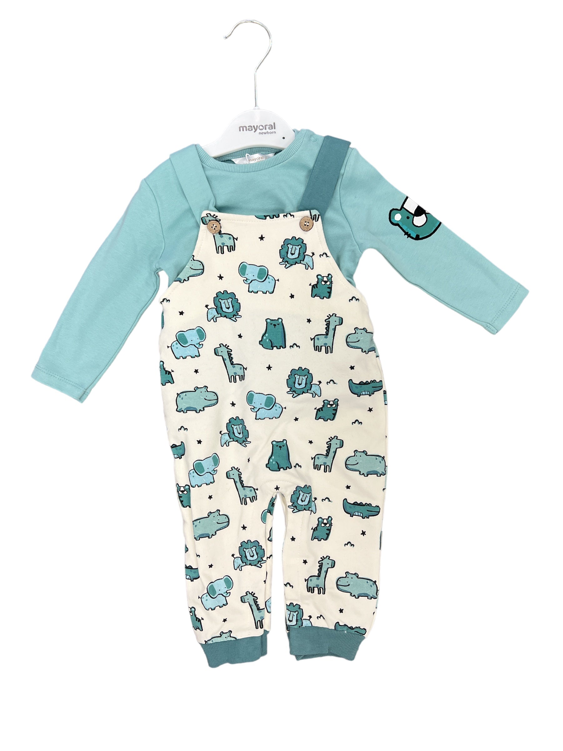 Safari Overall Set-520 Baby & Kids Gifts-Simply Stylish Boutique-Simply Stylish Boutique | Women’s & Kid’s Fashion | Paducah, KY