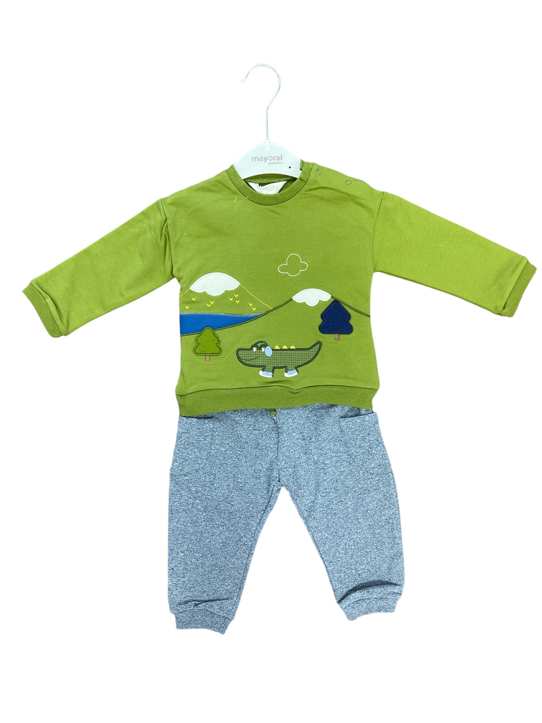 Alligator Jogger Set-520 Baby & Kids Gifts-Simply Stylish Boutique-Simply Stylish Boutique | Women’s & Kid’s Fashion | Paducah, KY