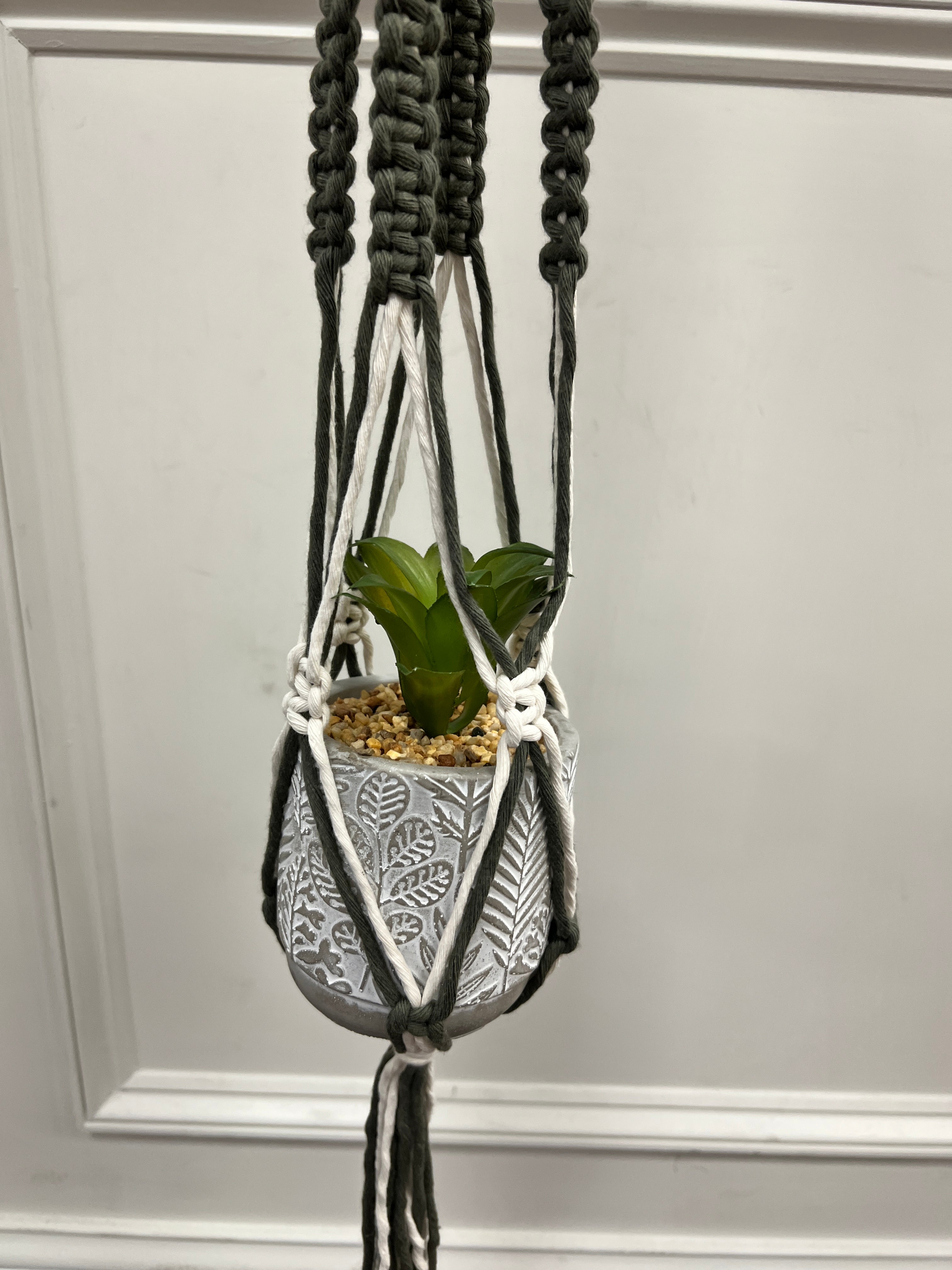 Colorpop Macrame Large Plant Hanger-510 General Gifts-Simply Stylish Boutique-Simply Stylish Boutique | Women’s & Kid’s Fashion | Paducah, KY