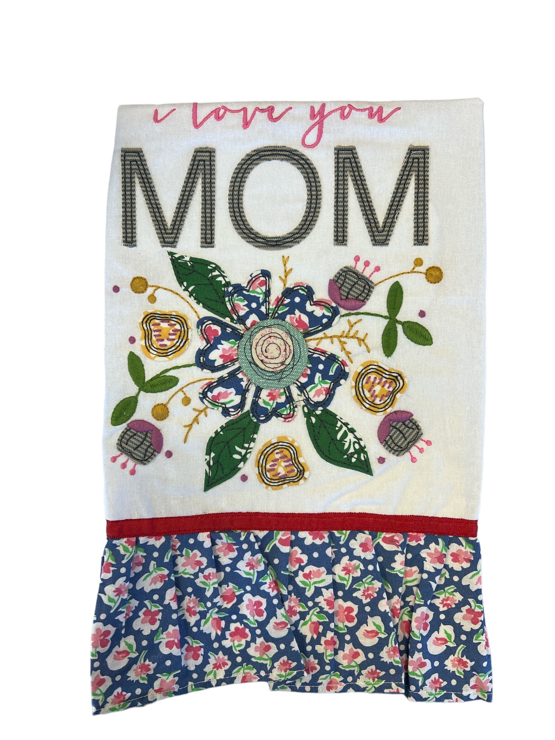 I love you Mom Tea Towel-510 General Gifts-Simply Stylish Boutique-Simply Stylish Boutique | Women’s & Kid’s Fashion | Paducah, KY