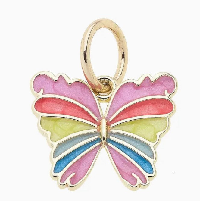 Rainbow Butterfly Charm-410 Jewelry-Simply Stylish Boutique-Simply Stylish Boutique | Women’s & Kid’s Fashion | Paducah, KY