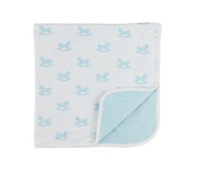 Rocking Horse Arrival Blanket-520 Baby & Kids Gifts-Simply Stylish Boutique-Simply Stylish Boutique | Women’s & Kid’s Fashion | Paducah, KY