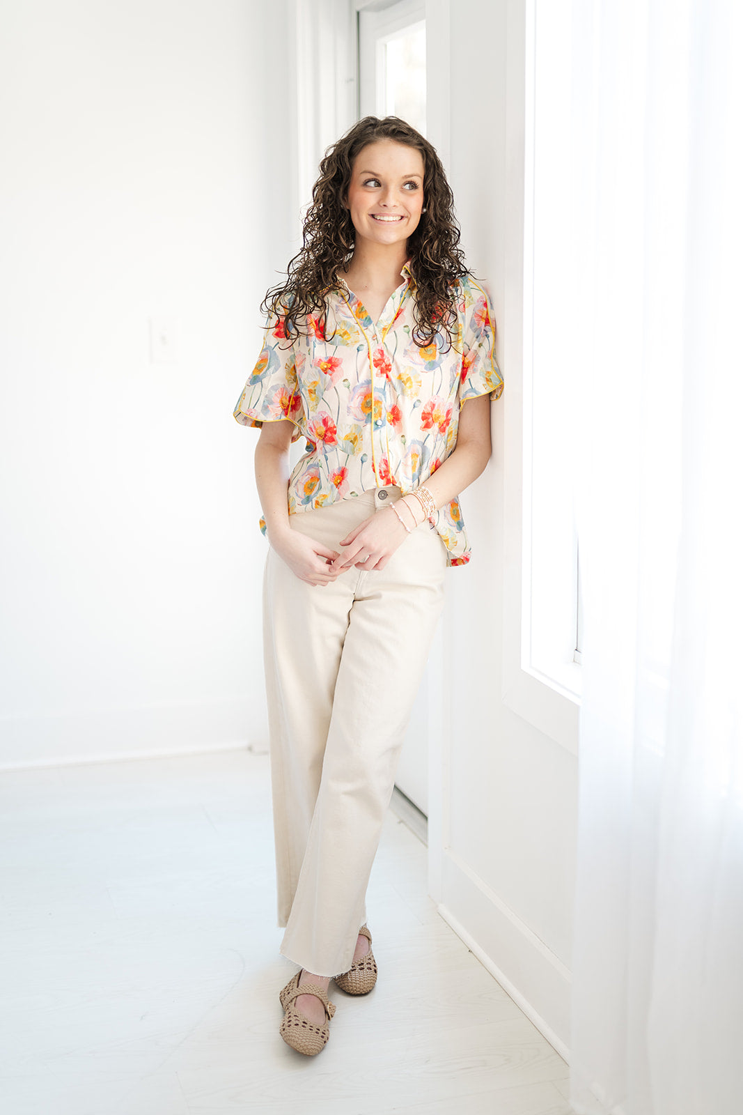 Bloom & Breeze Blouse-130 Dressy Tops & Blouses-Simply Stylish Boutique-Simply Stylish Boutique | Women’s & Kid’s Fashion | Paducah, KY