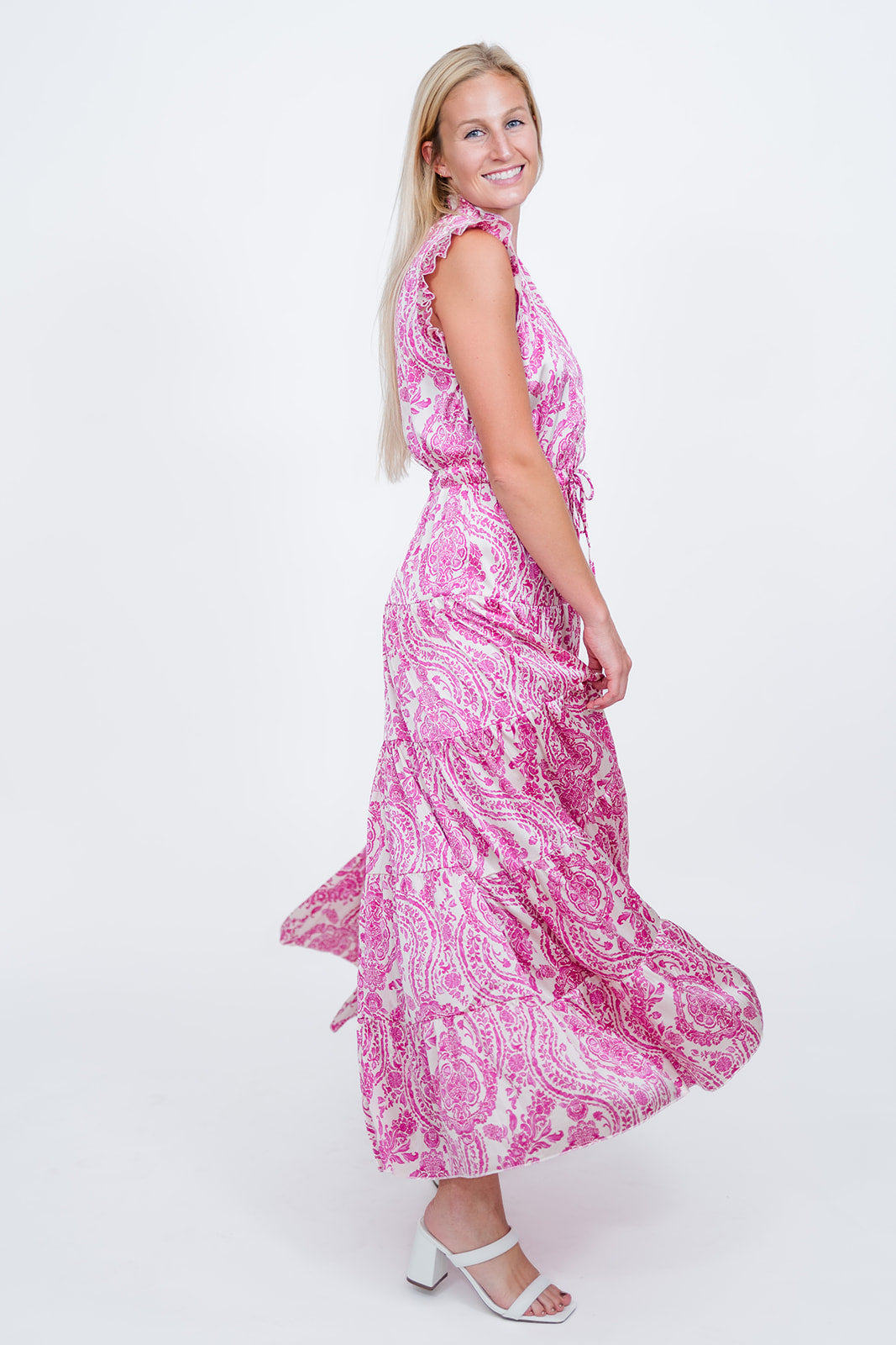 Paisley Maxi Dress-310 Dresses-Pinch-Simply Stylish Boutique | Women’s & Kid’s Fashion | Paducah, KY