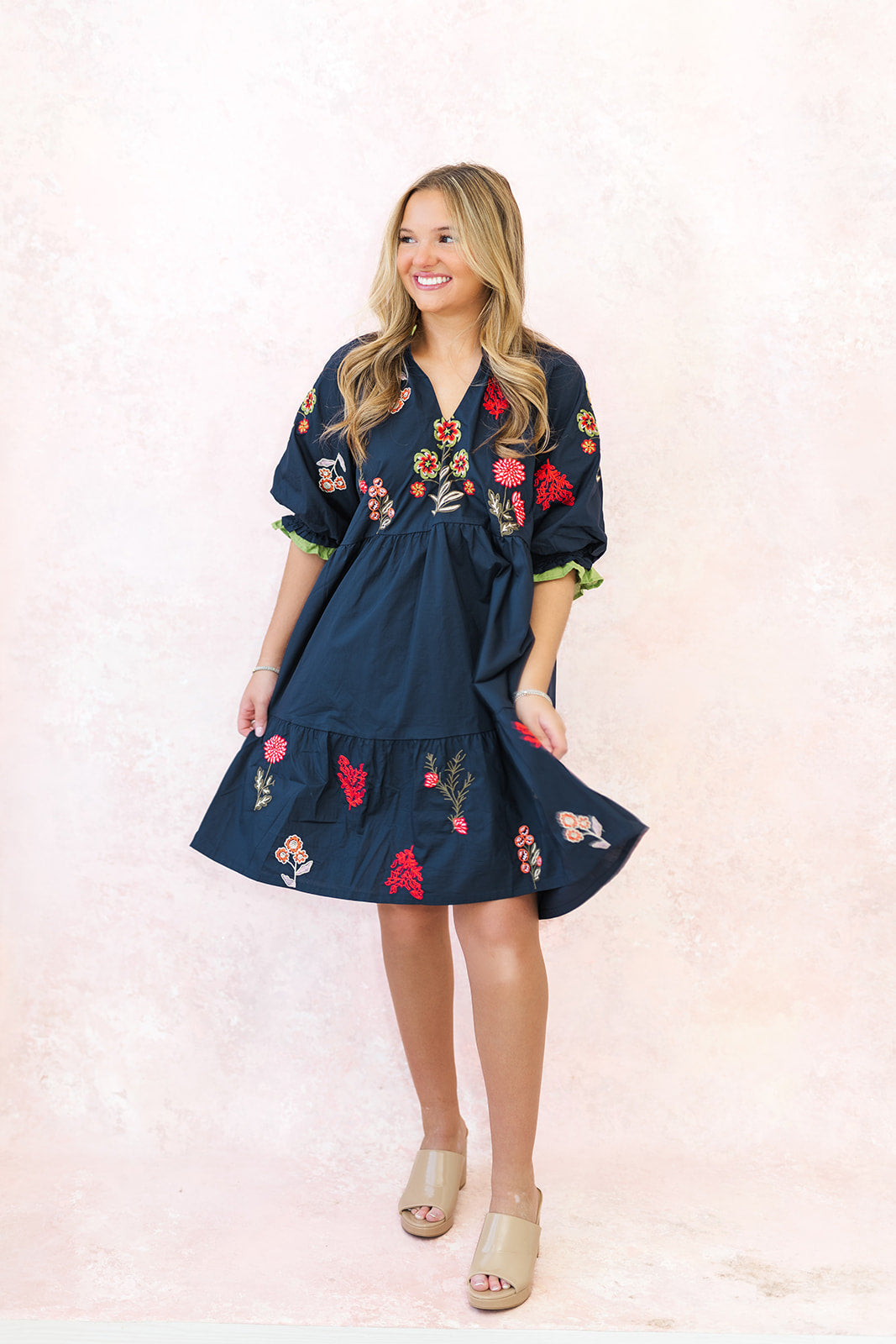 Wildflower Charm Dress-310 Dresses-Simply Stylish Boutique-Simply Stylish Boutique | Women’s & Kid’s Fashion | Paducah, KY