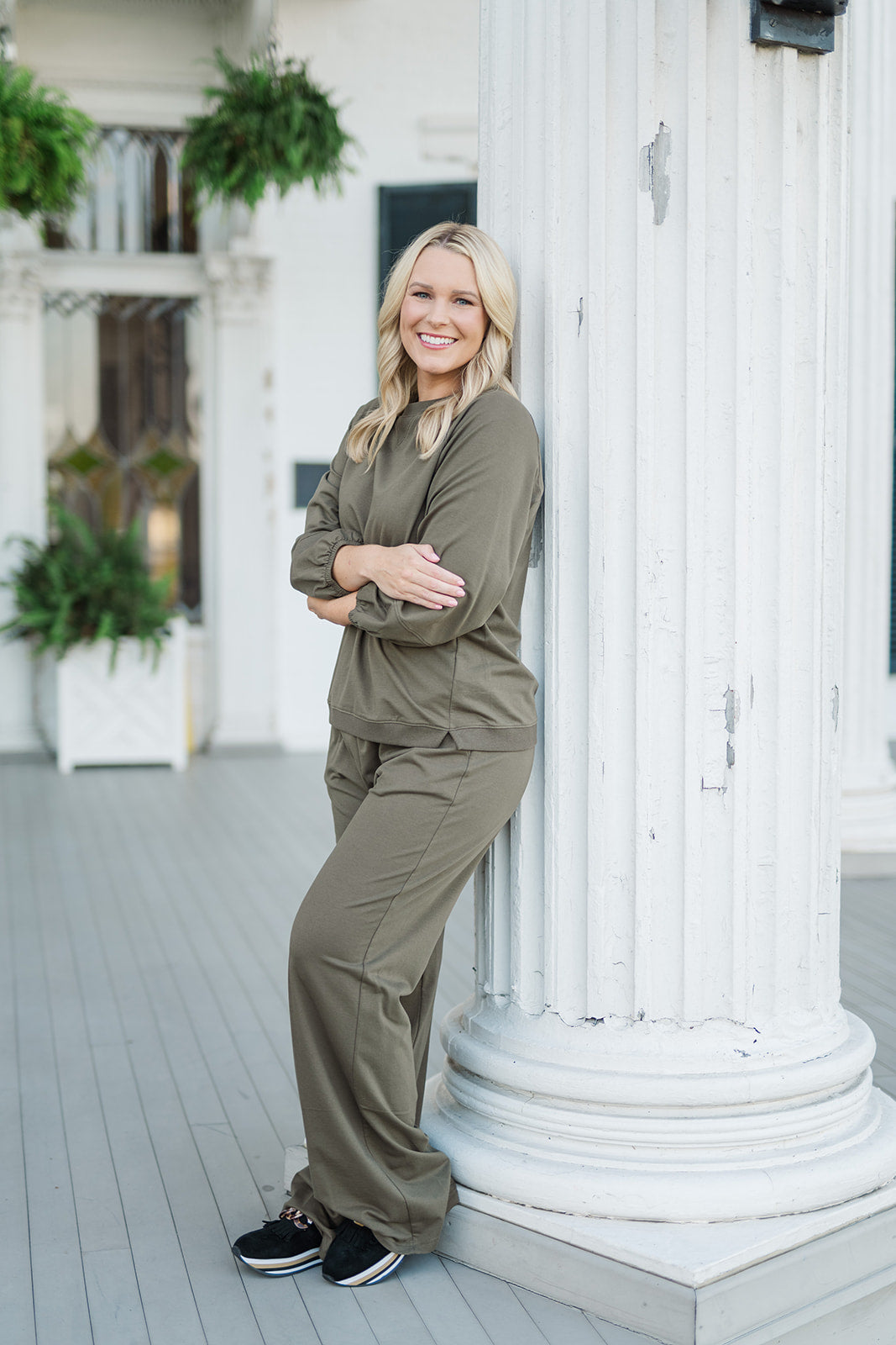 Quincy Wide Leg Pant-140 Sweaters, Cardigans & Sweatshirts-another love-Simply Stylish Boutique | Women’s & Kid’s Fashion | Paducah, KY