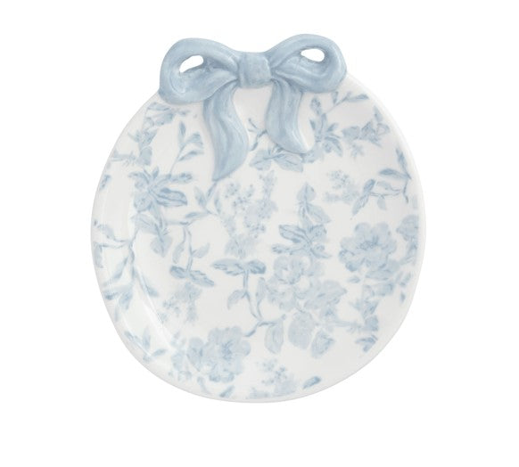 Toile Bow Ring Dish-510 General Gifts-Simply Stylish Boutique-Simply Stylish Boutique | Women’s & Kid’s Fashion | Paducah, KY