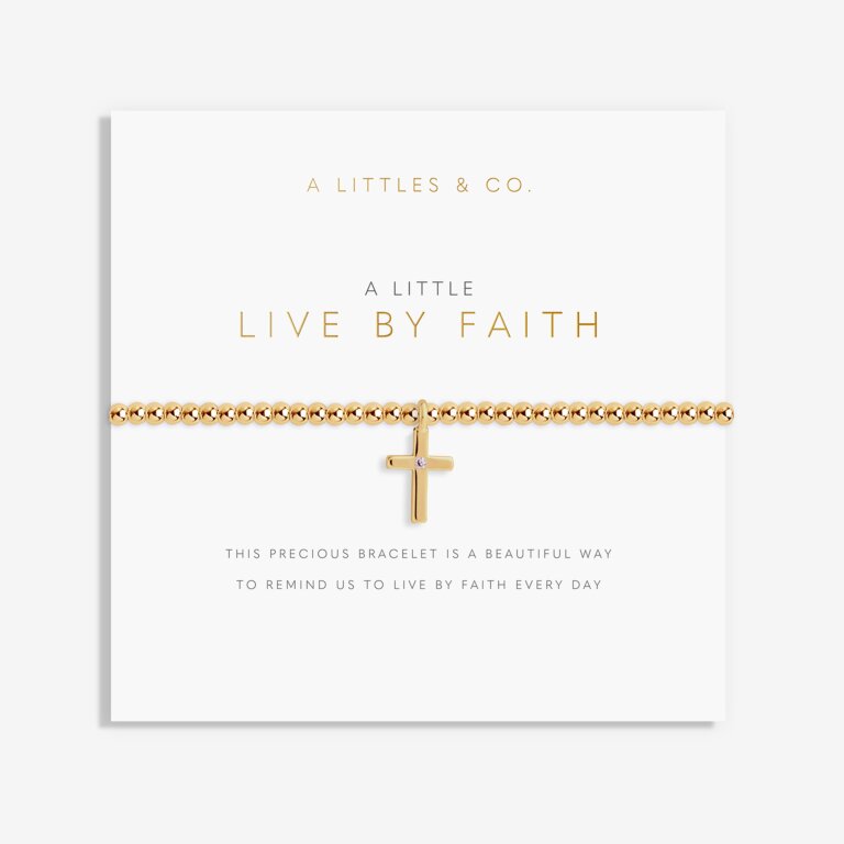 Live by Faith Bracelet-410 Jewelry-a littles & co-Simply Stylish Boutique | Women’s & Kid’s Fashion | Paducah, KY