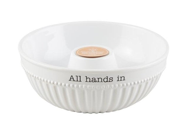All Hands In Serving Bowl-510 General Gifts-Simply Stylish Boutique-Simply Stylish Boutique | Women’s & Kid’s Fashion | Paducah, KY