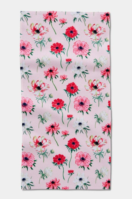 Anemone Garden Flowers Bar Towel-510 General Gifts-Simply Stylish Boutique-Simply Stylish Boutique | Women’s & Kid’s Fashion | Paducah, KY
