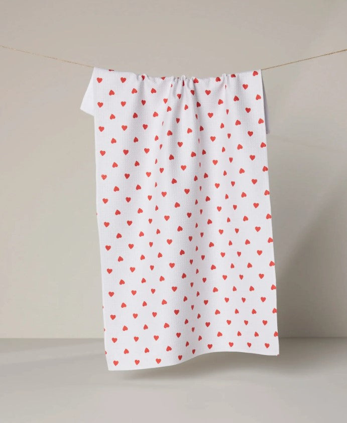 Baby Hearts Tea Towel-510 General Gifts-Simply Stylish Boutique-Simply Stylish Boutique | Women’s & Kid’s Fashion | Paducah, KY
