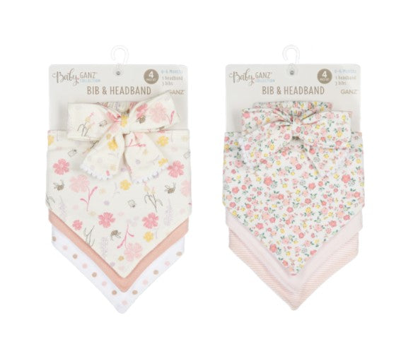 Bib & Headband Set