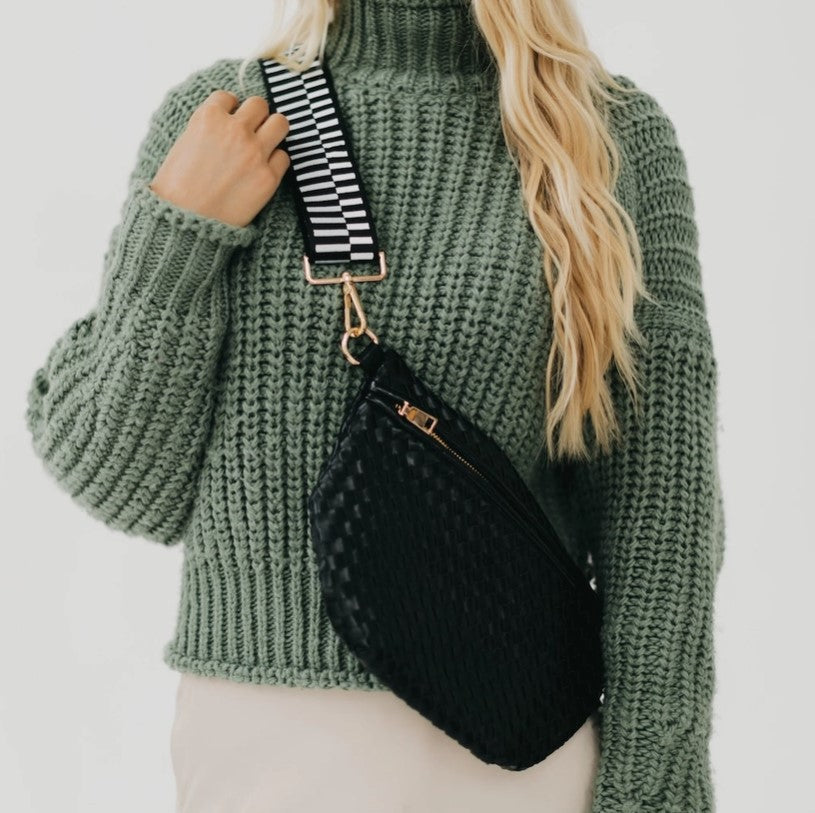 Westlyn Woven Bum Bag-420 Bags & Totes-Simply Stylish Boutique-Simply Stylish Boutique | Women’s & Kid’s Fashion | Paducah, KY