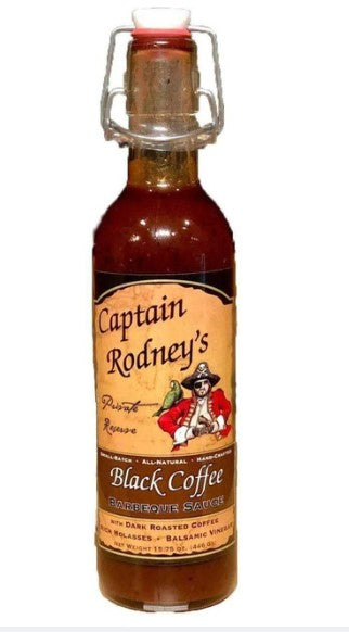Captain Rodney's Black Coffee BBQ Sauce-510 General Gifts-Simply Stylish Boutique-Simply Stylish Boutique | Women’s & Kid’s Fashion | Paducah, KY