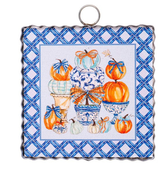 Blue Pumpkin Topiary Mini-540 Holiday/Seasonal-Simply Stylish Boutique-Simply Stylish Boutique | Women’s & Kid’s Fashion | Paducah, KY