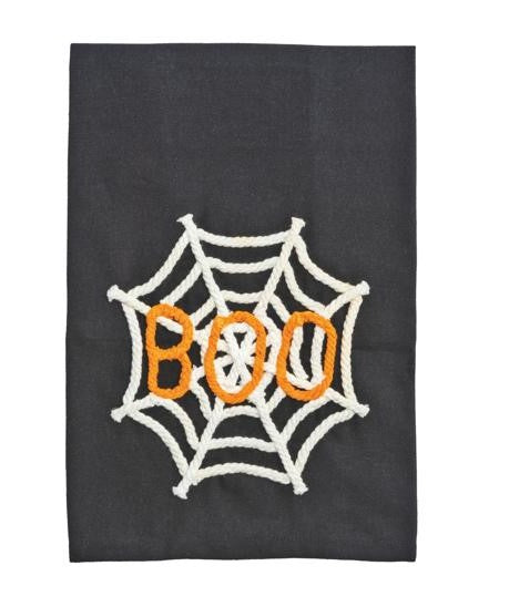 Boo Spiderweb Rope Towel-510 General Gifts-Simply Stylish Boutique-Simply Stylish Boutique | Women’s & Kid’s Fashion | Paducah, KY