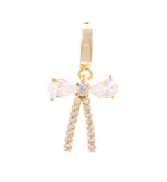 Bow 3 Charm-410 Jewelry-Simply Stylish Boutique-Simply Stylish Boutique | Women’s & Kid’s Fashion | Paducah, KY