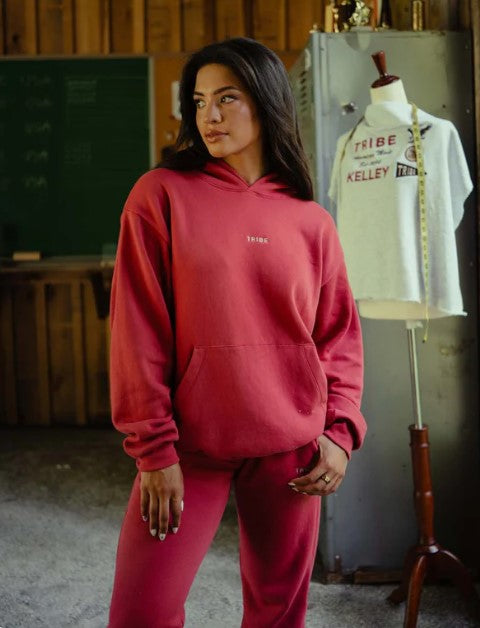 Tribe Kelley Butter Hoodie - Scholar-140 Sweaters, Cardigans & Sweatshirts-Simply Stylish Boutique-Simply Stylish Boutique | Women’s & Kid’s Fashion | Paducah, KY