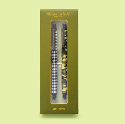 Camo + Gingham Gel Pen Set-510 General Gifts-Simply Stylish Boutique-Simply Stylish Boutique | Women’s & Kid’s Fashion | Paducah, KY