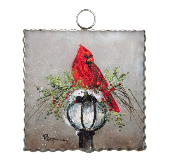 Cardinal On Lamp Post Mini-540 Holiday/Seasonal-Simply Stylish Boutique-Simply Stylish Boutique | Women’s & Kid’s Fashion | Paducah, KY