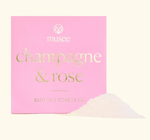 Champagne & Rose Mini Bath Salt Soak-530 Bath, Body & Beauty-Simply Stylish Boutique-Simply Stylish Boutique | Women’s & Kid’s Fashion | Paducah, KY