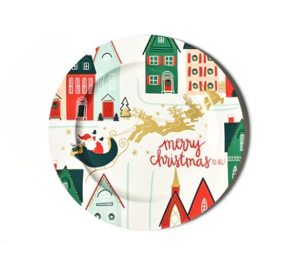 Christmas In The Village Platter-540 Holiday/Seasonal-Simply Stylish Boutique-Simply Stylish Boutique | Women’s & Kid’s Fashion | Paducah, KY