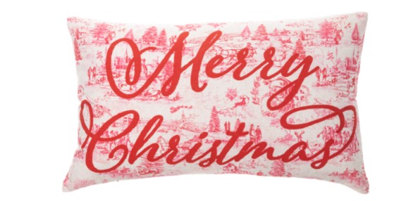 Christmas Toile Pillow-540 Holiday/Seasonal-Simply Stylish Boutique-Simply Stylish Boutique | Women’s & Kid’s Fashion | Paducah, KY