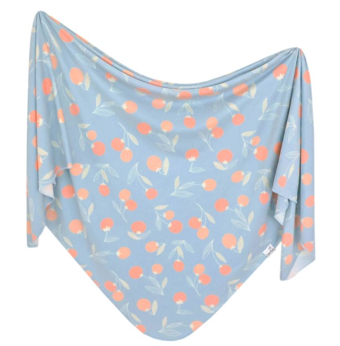 Clementine Knit Blanket-520 Baby & Kids Gifts-Simply Stylish Boutique-Simply Stylish Boutique | Women’s & Kid’s Fashion | Paducah, KY