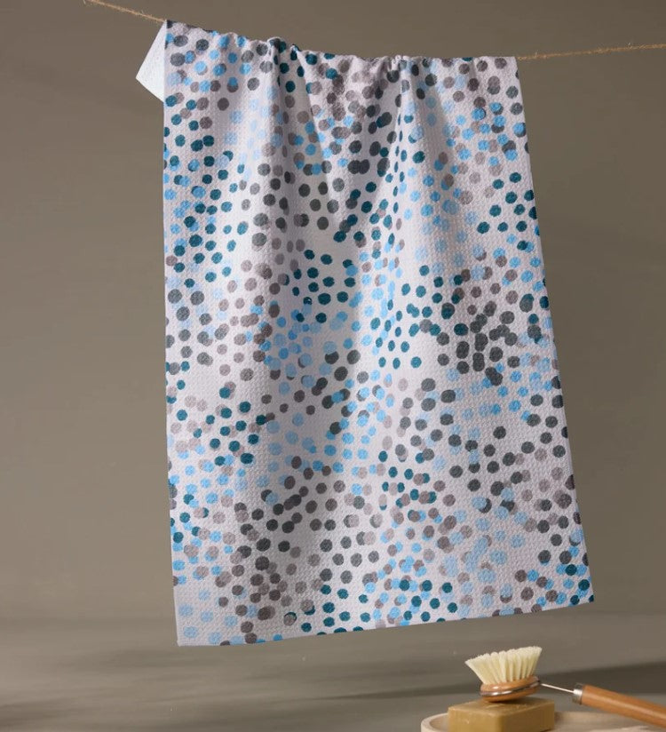 Cool Dots Tea Towel-510 General Gifts-Simply Stylish Boutique-Simply Stylish Boutique | Women’s & Kid’s Fashion | Paducah, KY