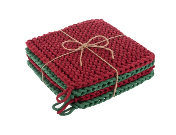 Crochet Pot Holder Set-540 Holiday/Seasonal-Simply Stylish Boutique-Simply Stylish Boutique | Women’s & Kid’s Fashion | Paducah, KY