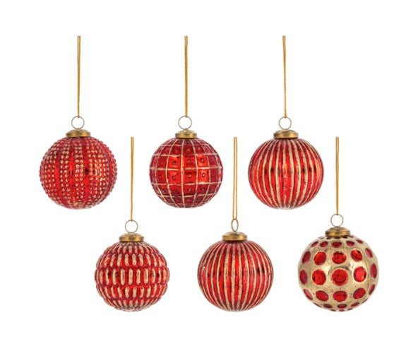 Textured Cranberry Ball Ornament-540 Holiday/Seasonal-Simply Stylish Boutique-Simply Stylish Boutique | Women’s & Kid’s Fashion | Paducah, KY